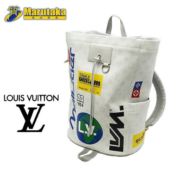 Louis Vuitton Chalk Backpack White Monogram Bron White - Picture 1 of 9